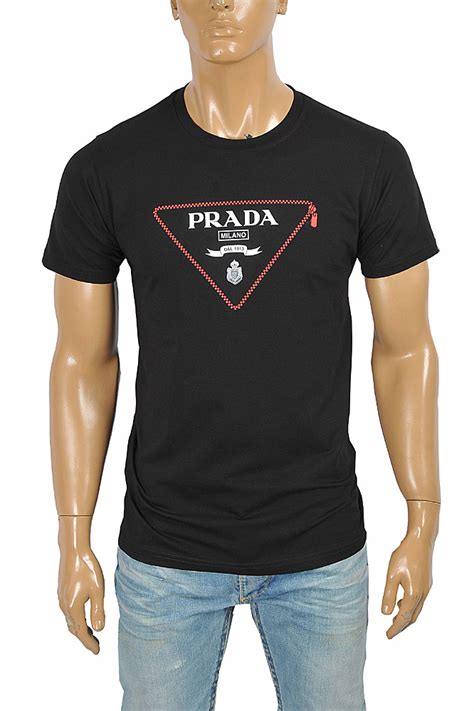 men's prada t-shirt|Prada men's t shirts clearance.